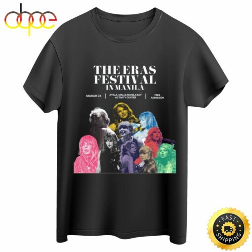 Taylor Swift Tour The Eras Festival 2023 T-shirt