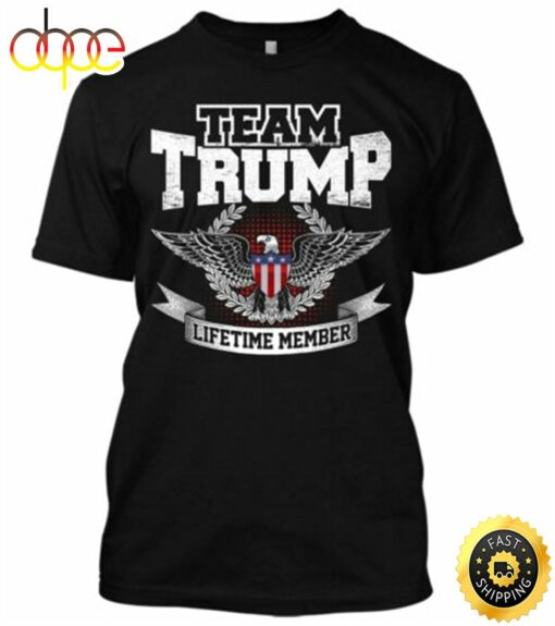 Team Donald Trump Liberal Make America Great Again Is My President New Men T-shirt