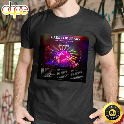 Tears For Fears Announces 2023 North American Unisex T-shirt