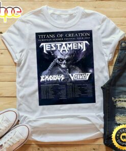 Testament Announce European Tour With Exodus In May &amp June 2023 Unisex Tshirt