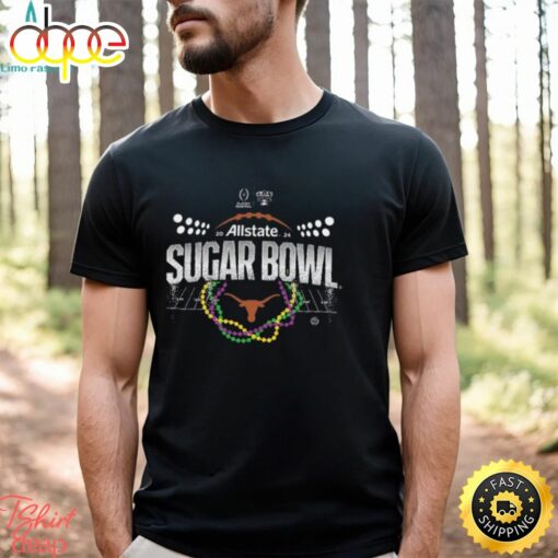 Texas Longhorns 2024 Allstate Sugar Bowl Cfp Semifinal Caesars Superdome Essentials T Shirt