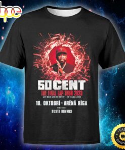 The 50 Cent The Final Lap Tour 2023 Oct 10 Unisex T-shirt The 50 Cent The Final Lap Tour 2023 Oct 10 Unisex T-shirt