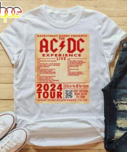 The Ac-Dc 2024 Tour Announced Unisex T-Shirt