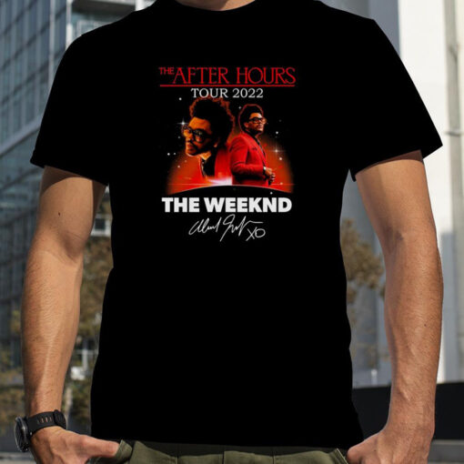 The After Hours Tour 2022 The Weeknd Signatures Unisex T-Shirt