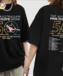 The Australian Pink Floyd Show 2023 Tour T-Shirt Double Sides Unisex