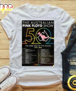 The Australian Pink Floyd Show 50 Dark Side Of The Moon 2023 Uk Tour Shirt