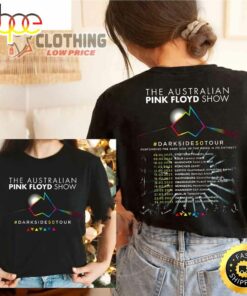 The Australian Pink Floyd Show Darkside 50 Tour 2023 Merch Pink Floyd Tour 2023 With Dates T-Shirt
