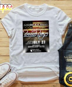 The Beach Boys Nashville Tour 2023 White T-Shirt