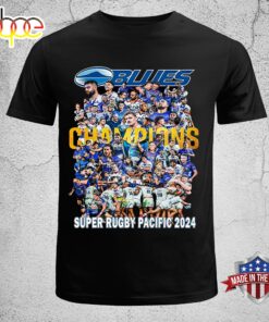 The Blues Super Rugby Pacific 2024 Champions Unisex T-Shirt