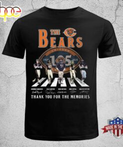 The Chicago Bears Thank You For The Memories T-Shirt