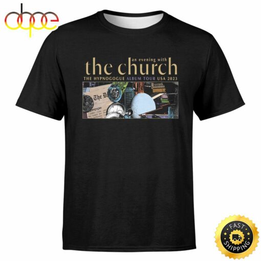 The Church The Hypnogogue Album USA Tour 2023 T-shirt