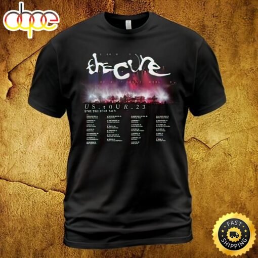 The Cure 2023 North American Tour Dates Shows Of A Kuwait Unisex T-Shirt