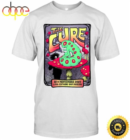 The Cure At Estadio San Marcos In Lima, Peru November 22, 2023 Tee