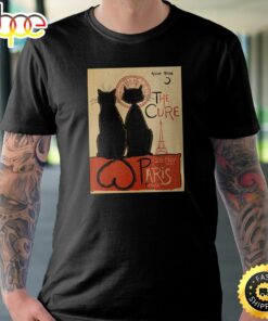 The Cure Cat Tour Paris 28th November 2022 Unisex T-shirt