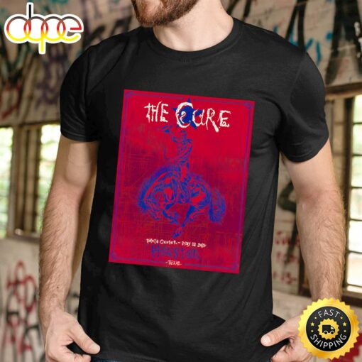 The Cure Houston May 12 Tour 2023 Second Edition Unisex Tshirt