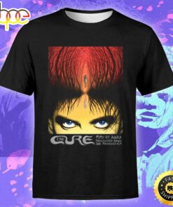The Cure Los Angeles May 24 Tour 2023 Black Tshirt The Cure Los Angeles May 24 Tour 2023 Black Tshirt