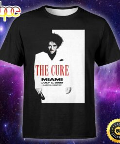 The Cure Miami July 1, 2023 First Edition Unisex T-Shirt