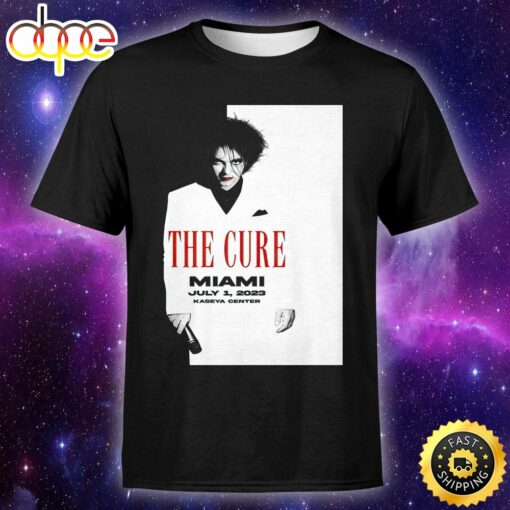 The Cure Miami July 1, 2023 First Edition Unisex T-Shirt