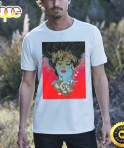 The Cure New Orleans May 11 Tour 2023 White Tshirt 1 The Cure New Orleans May 11 Tour 2023 White Tshirt 2