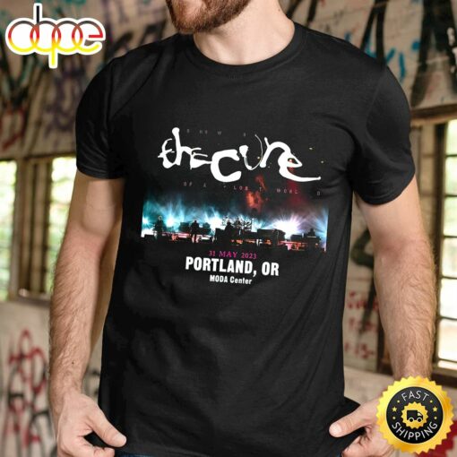 The Cure New  Tour 2023 Music Black Unisex Tshirt