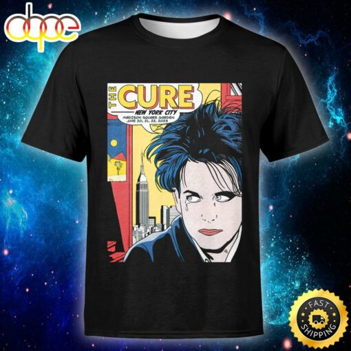 The Cure New York City June 20-22 Tour 2023 First Edition Unisex T-Shirt