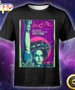 The Cure New York City June 22 Tour 2023 Unisex T-Shirt The Cure New York City June 22 Tour 2023 Unisex T-Shirt