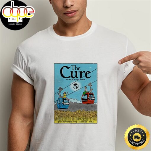 The Cure November 30 2023 Santiago Chile Shows Of A Lost World 2023 Fan Gifts Classic Tshirt