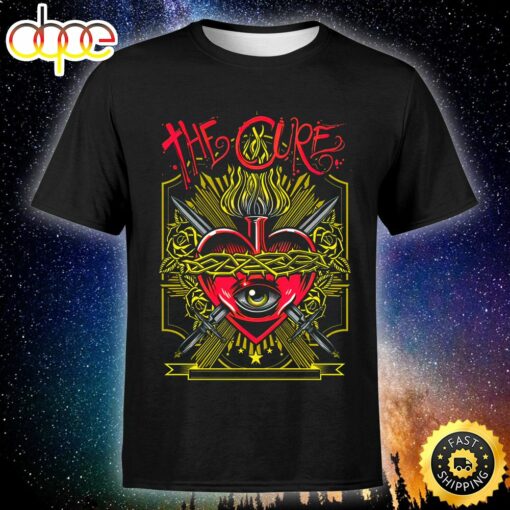 The Cure Salt Lake City June 4 Tour 2023  Unisex T-shirt