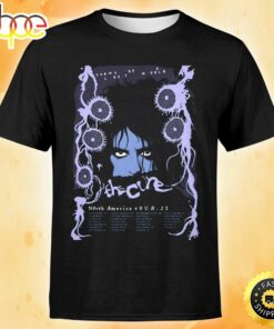 The Cure Shows Of A Lost World Tour 2023 Poster Dusk – Melrose Colorway Unisex Tshirt The Cure Shows Of A Lost World Tour 2023 Poster Dusk – Melrose Colorway Unisex Tshirt