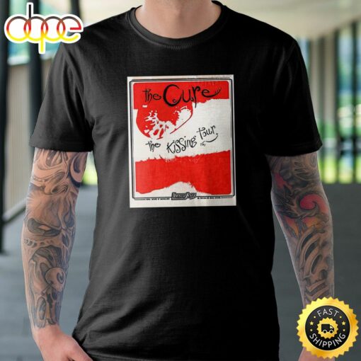 The Cure The Kissing Tour Vinyl 2022 Unisex T-shirt