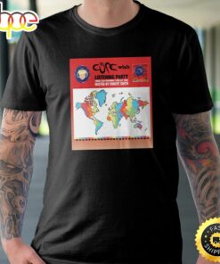 The Cure Wish Listening Party Tour 2022 Unisex T-shirt