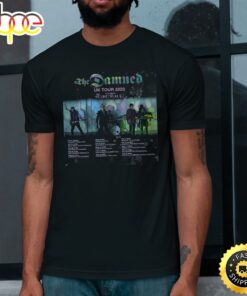 The Damned Announce Uk Tour 2023 With Special Guests The Nightingales T-shirt