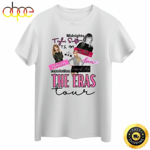 The Eras Tour Taylor Swift T-Shirts