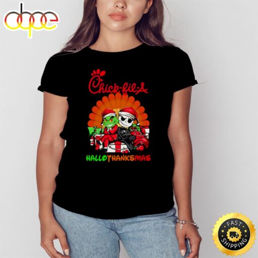 The Grinch Chick-Fil-A Hallothanksmas 2023 Shirt