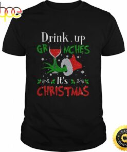 The Grinch Hand Drink Grinches It’s Christmas Shirt
