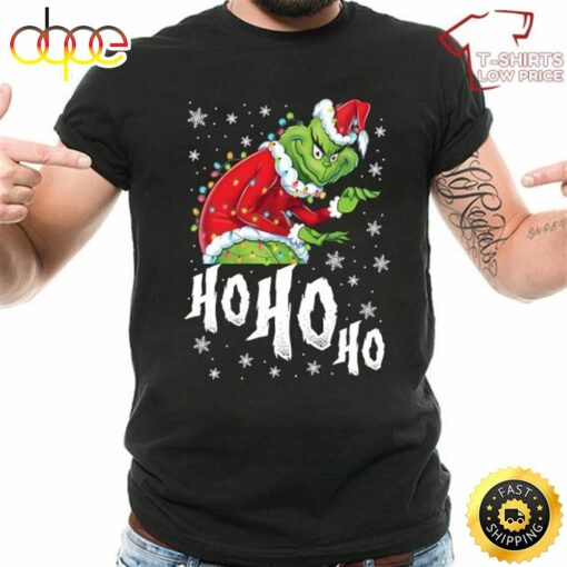 The Grinch Ho Ho Ho Christmas T-Shirt