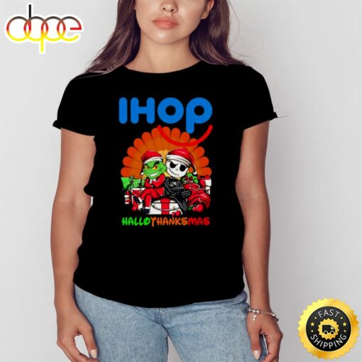 The Grinch Ihop Hallothanksmas 2023 Shirt