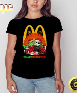 The Grinch Mcdonald’s Hallothanksmas 2023 Shirt