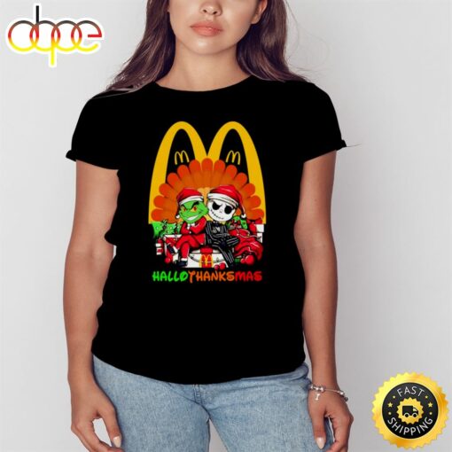 The Grinch Mcdonald’s Hallothanksmas 2023 Shirt