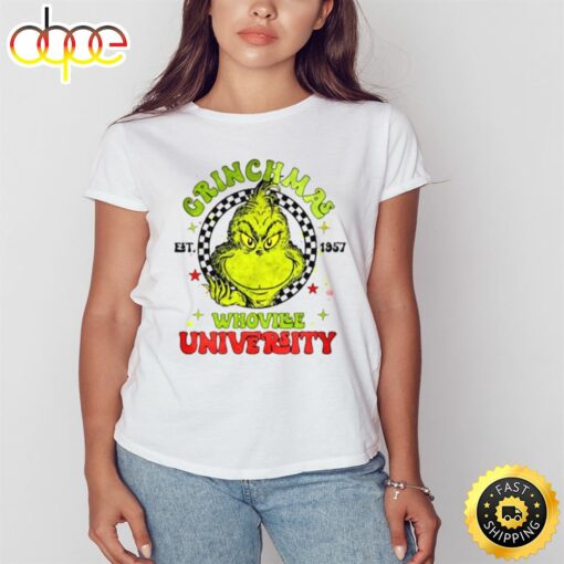 The Grinch Whoville University 1957 Shirt