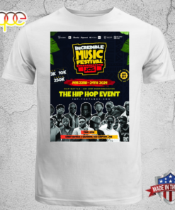 The Hip Hop Event Feb 22ND – 24TH 2024 Unisex T-shirt