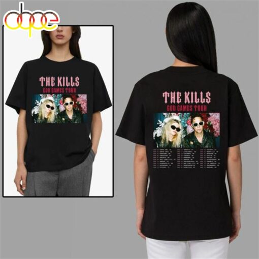 The Kills God Games New Song Wasterpiece Tour 2024 T-Shirt Gift Fans Music