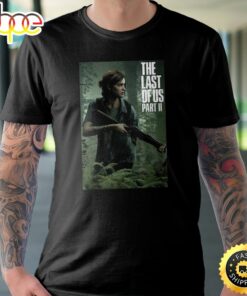 The Last Of Us 2 Ellie Poster Unisex Black T-Shirt