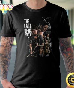 The Last Of Us Part 2 Posters Unisex Black T-Shirt