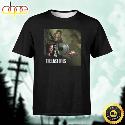 The Last Of Us Poster 2023 Unisex Black T-Shirt