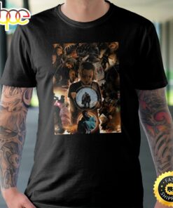 The Last Of Us Poster Movie Unisex Black T-Shirt