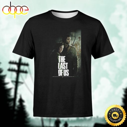 The Last Of Us The Complete First Season Unisex Black T-Shirt