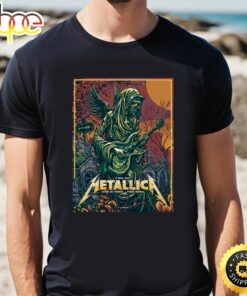 The Metallica World Tour No Repeat Weekend M72 Paris Met On Tour Metallica T-Shirt