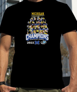 The Michigan Wolverines 2022 Big Ten Football Conference Champions T-shirt