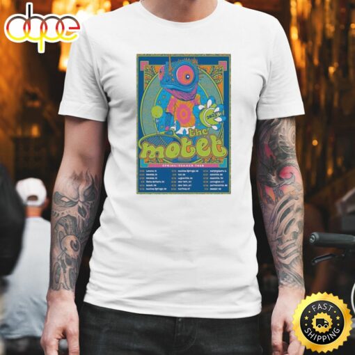 The Motet Spring Summer Tour 2023 Poster Unisex T-shirt